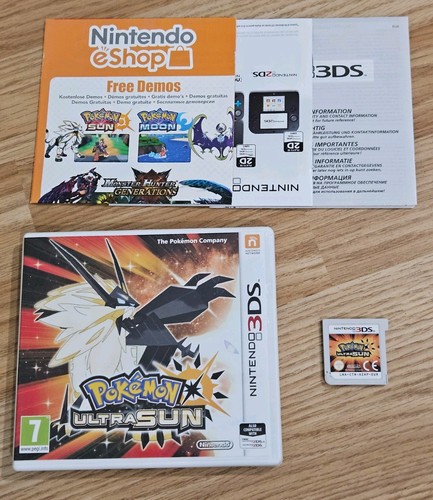 Pokémon ultra sun - pokémon, nintendo