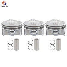 SET OF 3 PISTONS WITH RINGS