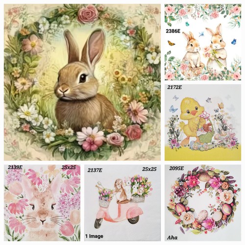 Easter mixed paper - 6, x