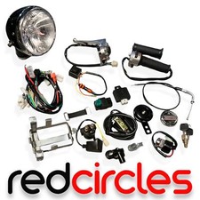 COMPLETE HONDA DAX MONKEY BIKE WIRING LOOM HARNESS WITH LIGHTS AND THROTTLE