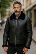 Men's Aviator Black B3 Real