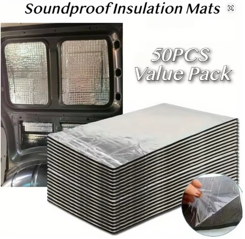 50x sheets 5mm sound deadening - 50x,