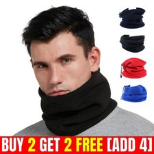 Neck Warmer Fleece Black