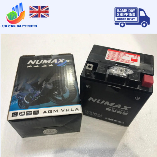Numax nts14la2 agm motorcycle - numax,