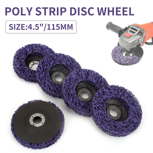 5pcs 115mm poly strip wheel - poly,