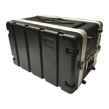 6U ABS 19" Rack Short Shallow Flight Case Special Offer Limited Stock