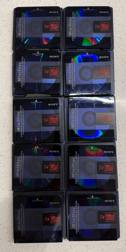 Sony md74 minidisc mins - md74,
