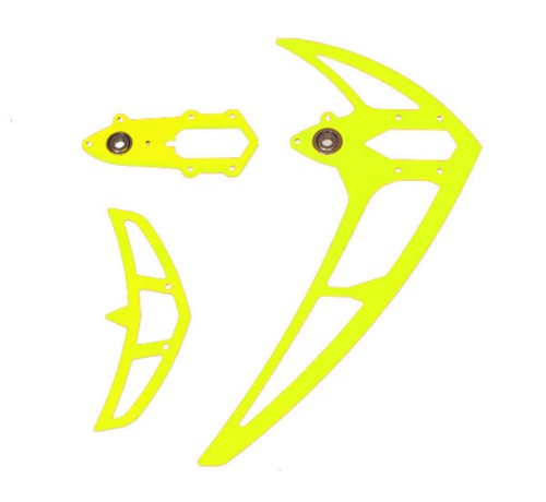 Mikado fin set neon - neon, yellow