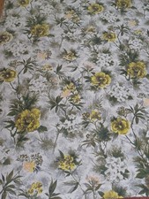 Vintage floral cotton cloth