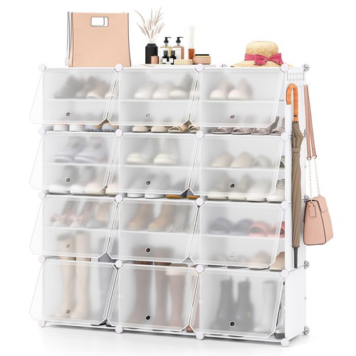 Costway pairs portable shoe - portable,
