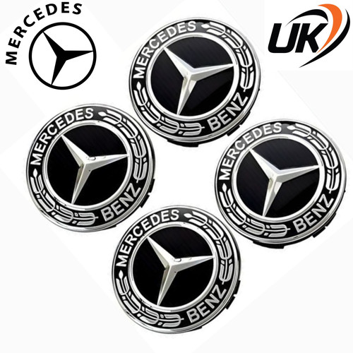 Mercedes black alloy - black, wheel