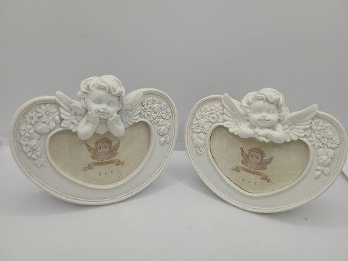 Pair vintage small - vintage, cherub