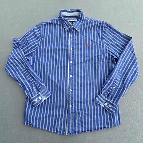 Musto shirt mens large blue - shirt,