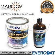 EVERCOAT OPTEX SUPER BUILD 4:1 POLYESTER PRIMER SURFACER KIT 4.69L *NEW*