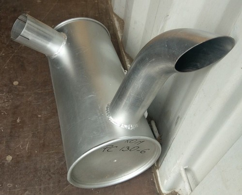 Exhaust for komatsu - exhaust, pc130-6