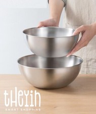 Deep Mixing Bowl Stainless