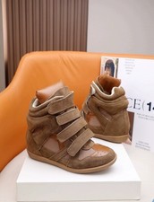 Wedge High Sneaker brown