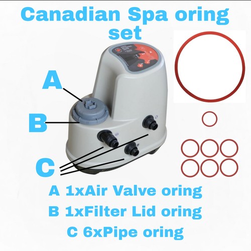 Canadian spa ring - v2, o-ring