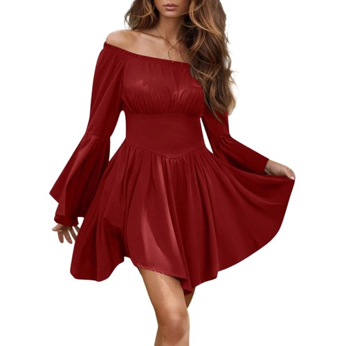 Off shoulder long sleeve - off,