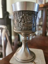15cm German Pewter Goblet