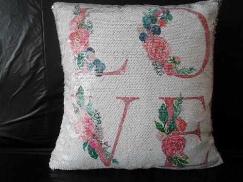 Love magic mermaid pillow - love,