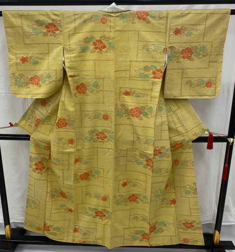Japanese vintage kimono silk - vintage,