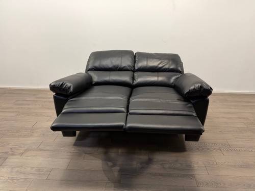 Toby black faux leather - black,