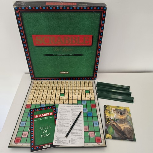 Vintage scrabble deluxe - scrabble,