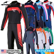 Alpinestars KMX-9 V2/V3 Graphic Karting Suit | CIK-FIA Rated Youth & Adult Sizes