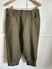 Musto Tweed Breeks Womens UK 14 Wool Country Sporting Hunting Shooting Fishing