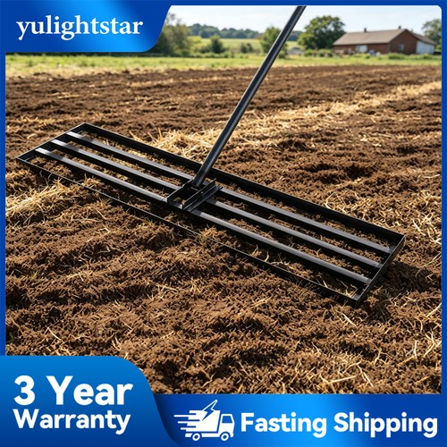 Lawn levelling rake 2m - levelling, 2.2m