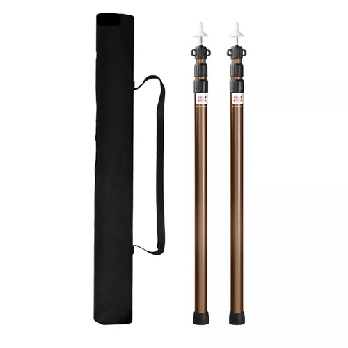 230cm tent poles telescopic - 2x,