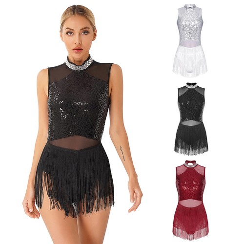 Women sparkle sequined leotard - sparkle,
