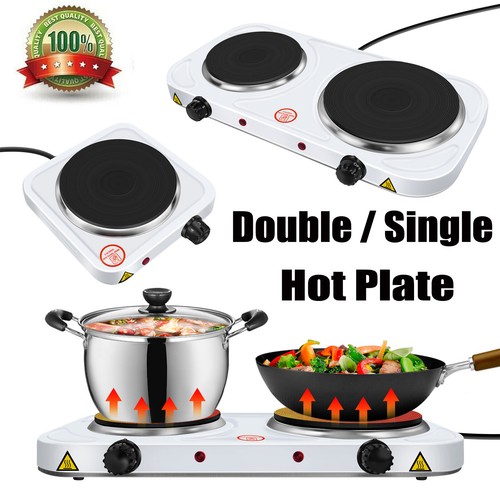Double single hot plate - single,