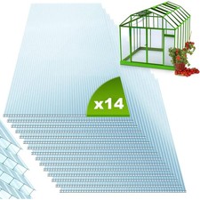 14 Pack Clear Polycarbonate