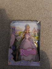 Barbie As Rapunzel Doll With Magically Growing Hair Mattel 2001
