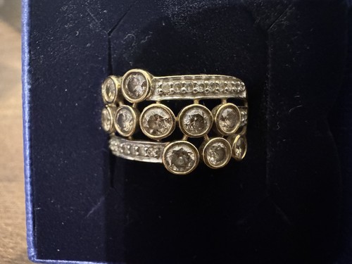 9ct gold champagne and - gold,