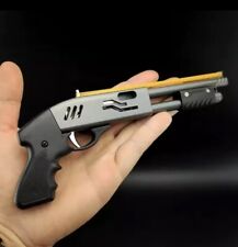Rubber Band Gun + Bands - Shotgun high quality made of metal & plastic