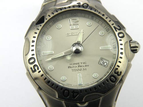 Gents seiko kinetic titanium - seiko,