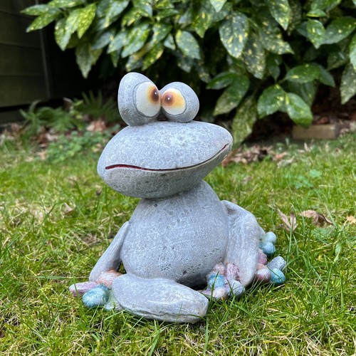 Dizzy frog garden decoration - dizzy,