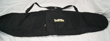 burton 166 snowboard carry case bag black w/ shoulder strap zip close