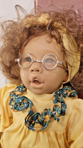 Hard plastic spanish doll - hard,