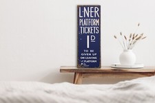 Vintage Style Railway LNER 1D