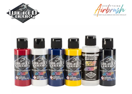 Createx wicked colors detail - colors, |