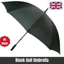 51" STORM PROOF Umbrella LARGE WINDPROOF Manual Walking Stick Brolly Rain