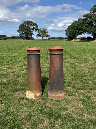 Antique victorian chimney pots - victorian,