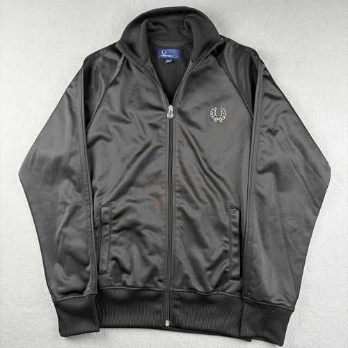 Fred perry track jacket black - jacket,