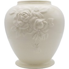 Royal Creamware Vase Victorian