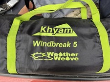 Khyam Windbreak 5 Tent Caravan