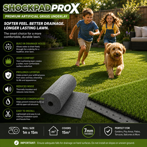 Shockpad pro artificial - pro, x